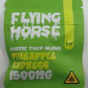 FLYING HORSE GUMMY EXOTIC THCP PINEAPPLE 1PK 1500MG