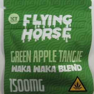 FLYING HORSE GUMMY WAKA D8 GREEN APPLE TANGIE 1PK 1500MG