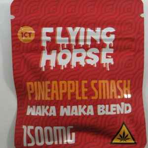 FLYING HORSE GUMMY WAKA D8 PINEAPPLE SMASH 1PK 1500MG