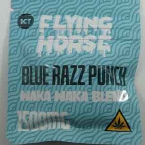 FLYING HORSE GUMMY WAKA D8 BLUE RAZZ PUNCH 1PK 1500MG