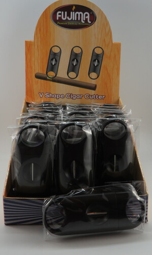 FUJIMA V-SHAPE CIGAR CUTTER CUT58 BX 24CT