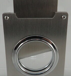 LUCIENNE STAINLESS CUTTER & PUNCH SILVER 58G CUT43