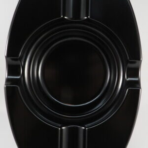 LUCIENNE CIGAR ASHTRAY OVAL BLACK A112
