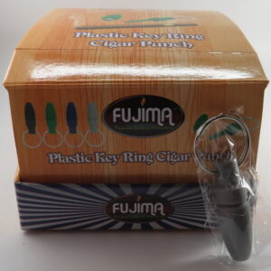 FUJIMA PLASTIC CIGAR PUNCH KEY RING BK24 BX 24CT
