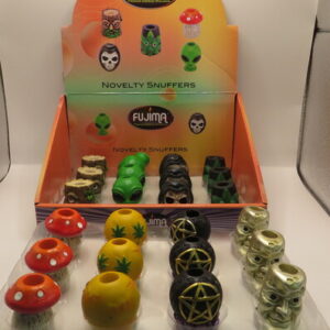 FUJIMA NOVELTY FIGURE CIGAR SNUFFERS CS126 BX 24CT