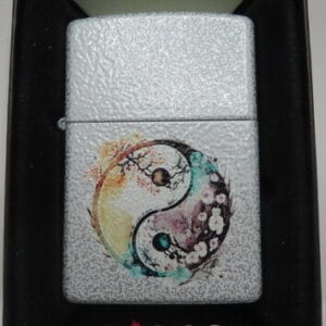 ZIPPO 46249 WATERCOLOR YIN YANG DESIGN
