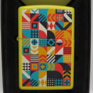 ZIPPO 46586 GEOMETRIC PATTERN DESIGN