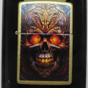 ZIPPO 46715 SKULL DESIGN