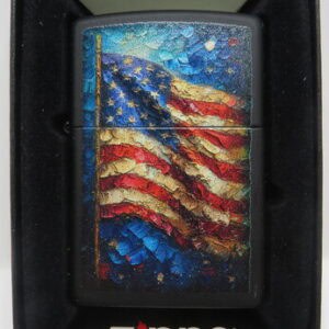 ZIPPO 46718 AMERICAN FLAG DESIGN
