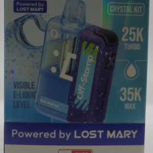 OFF-STAMP 35K KIT BLUE RAZZ ICE BX 5CT