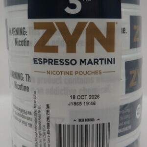 ZYN POUCHES ESPRESSO MARTINI 3MG ROLL 5CT