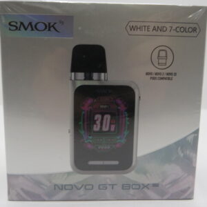 SMOK NOVO GT BOX KIT WHITE AND 7-COLOR