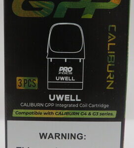 UWELL CALIBURN GPP MESHED 0.4 POD 3PK