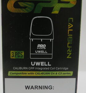 UWELL CALIBURN GPP MESHED 0.6 POD 3PK