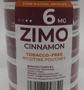ZIMO POUCHES CINNAMON 6MG ROLL 5CT