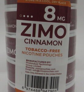ZIMO POUCHES CINNAMON 8MG ROLL 5CT