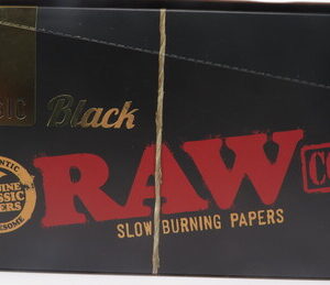RAW CLASSIC CONES BLACK KING SIZE 3PK BX 32CT