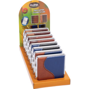 FUJIMA CC LEATHER CASE W/METAL CLIP CLC42 BX 8CT