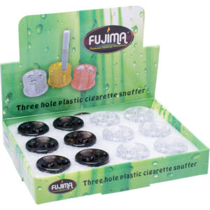 FUJIMA ASST 3 HOLE CIG SNUFFER CS118 BX 12CT