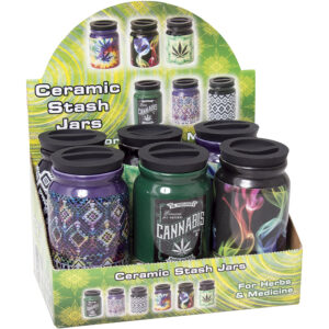 FUJIMA STASH-IT CERAMIC STASH JAR LSJ2 BX 6CT