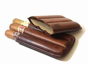 FUJIMA VEGAN LEATHER BURGUNDY CASE 3-SLOT 2475L