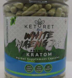KETORET WHITE MAENG DA CAPS JAR 500CT