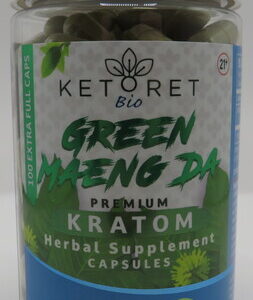 KETORET GREEN MAENG DA CAPS JAR 100CT