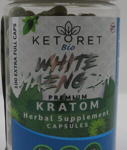 KETORET WHITE MAENG DA CAPS JAR 100CT