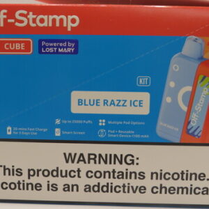 OFF-STAMP X CUBE 25K KIT BLUE RAZZ ICE BX 5CT