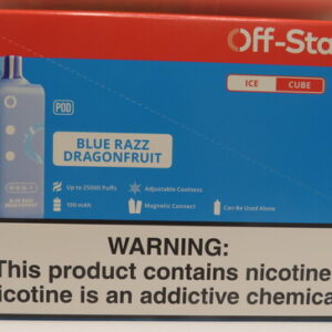 OFF-STAMP ICE CUBE 25K BLUE RAZZ DRAGONFRUIT BX 5CT