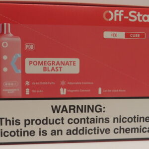 OFF-STAMP ICE CUBE 25K POMEGRANATE BLAST BX 5CT