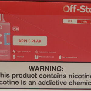 OFF-STAMP ICE CUBE 25K POD APPLE PEAR BX 5CT