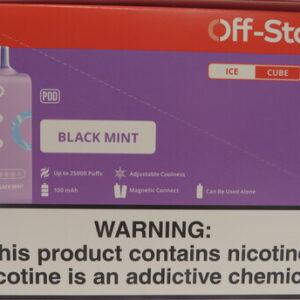 OFF-STAMP ICE CUBE 25K POD BLACK MINT BX 5CT