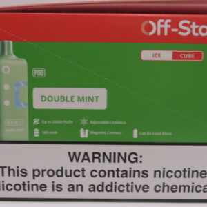 OFF-STAMP ICE CUBE 25K POD DOUBLE MINT BX 5CT