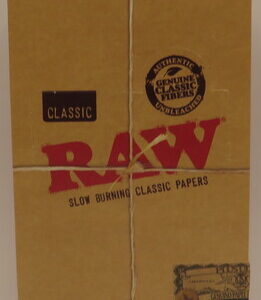 RAW CLASSIC PAPERS SINGLE WIDE 50PK BX 50CT