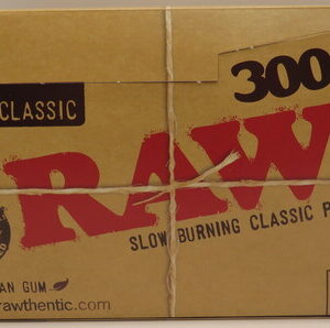RAW CLASSIC PAPERS 300S 1 1/4 BX 20CT