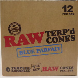 RAW TERP'D CONES BLUE PARFAIT 1 1/4 6PK BX 12CT