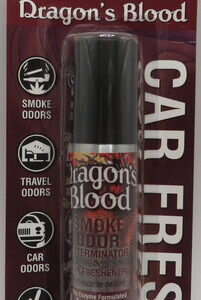 SMOKE ODOR CAR SPRAY DRAGONS BLOOD 1OZ
