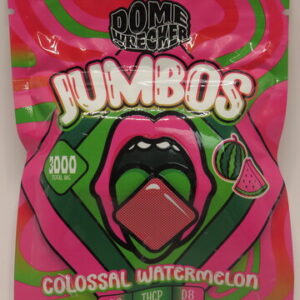 DOMEWRECKER JUMBO D9 THCP GUMMY WATERMELON 2PK