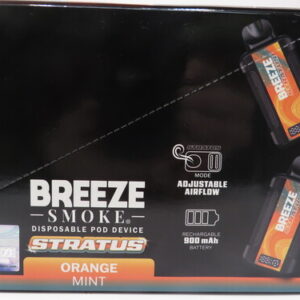 BREEZE STRATUS 15K ORANGE MINT 0NIC BX 5CT