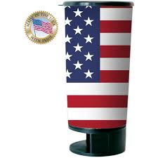 FUJIMA SPIT BUD SPITTOON AMERICAN FLAG MJ11