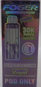 FOGER SWITCH PRO POD PURPLE PASSION PUNCH BX 5CT
