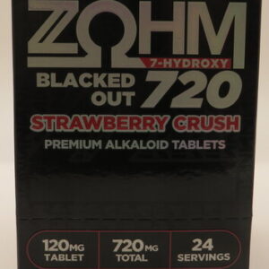 ZOHM 7-HYDROXY STRAWBERRY CRUSH 120MG 6PK BX 10CT