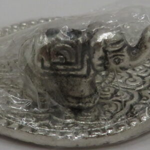 INCENSE BURNER METAL PLATE ELEPHANT IBSL38