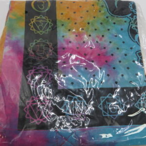 TOTE BAG 18X18 SEVEN CHAKRA SC74-SCH