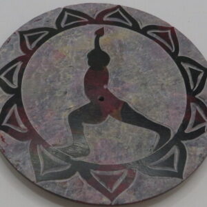 WARRIOR 1 YOGA POSE INCENSE BURNER IBS433