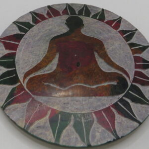 MEDITATION YOGA POSE INCENSE BURNER IBS431