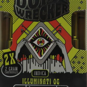 DOMEWRECKER THCA CART ILLUMINATI 2X2G