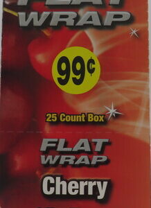 GT FLAT WRAP CHERRY PP2/$0.99 BX 25CT