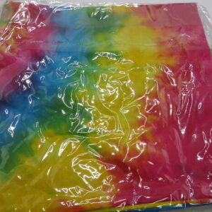 TOTE BAG 18X18 TIE DYE SC74-TD